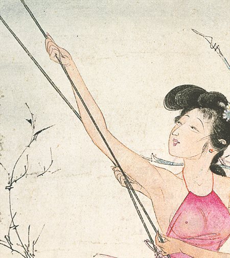 惠山-胡也佛的仕女画和最知名的金瓶梅秘戏图
